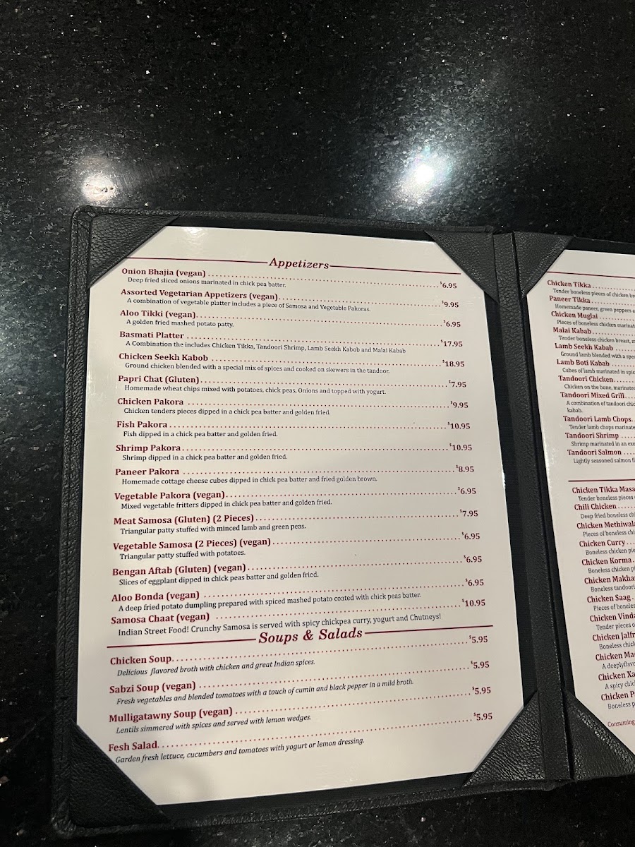 Basmati Indian Restaurant Menu - Image 5